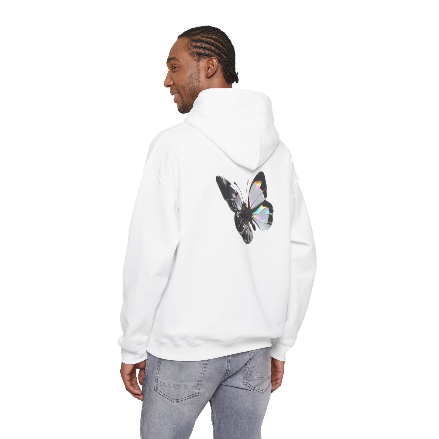 Hoodie - "Each Day Brings New Opportunities" Butterfly Inspirational Hoodie