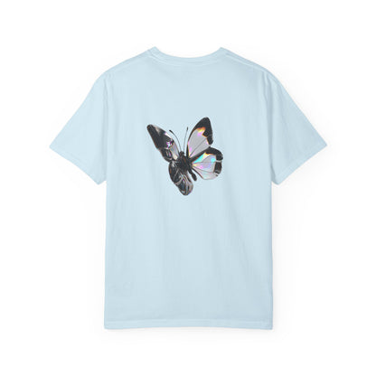 Butterfly Graphic T-Shirt — “Each Day Brings New Opportunities” Inspirational Tee