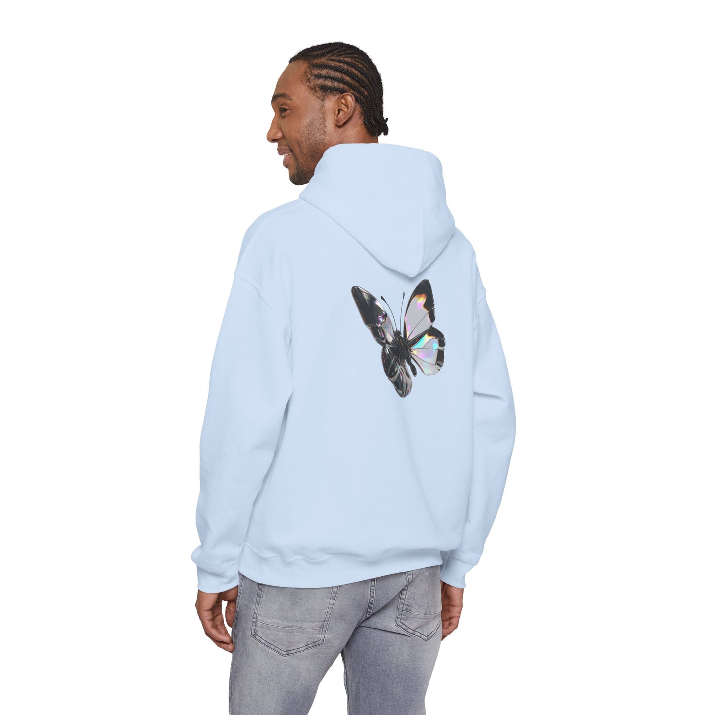 Hoodie - "Each Day Brings New Opportunities" Butterfly Inspirational Hoodie
