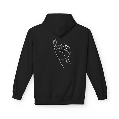 Hoodie - 'Never Without You' Infinity Design with Linked Pinky Promise Graphic