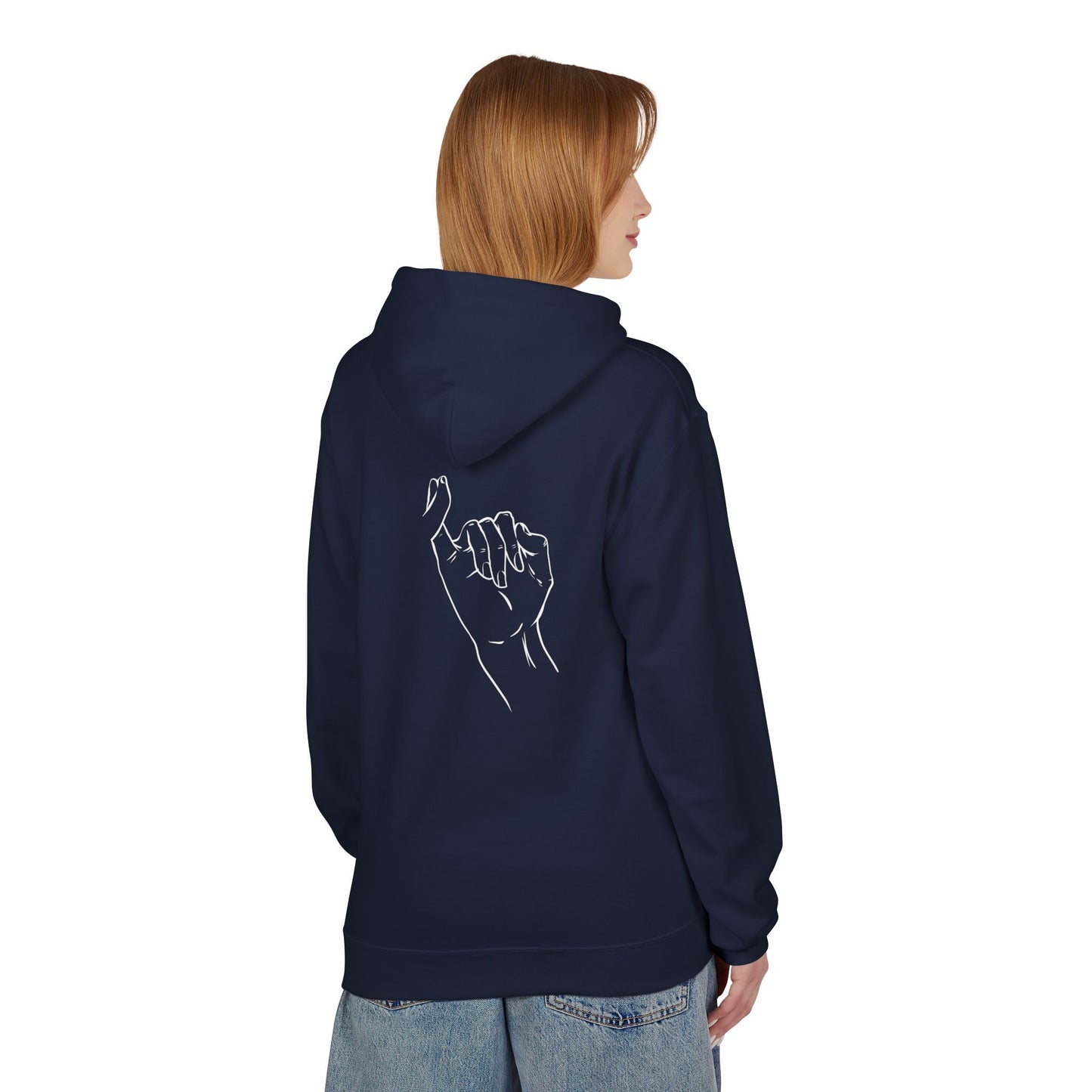 Hoodie - 'Never Without You' Infinity Design with Linked Pinky Promise Graphic