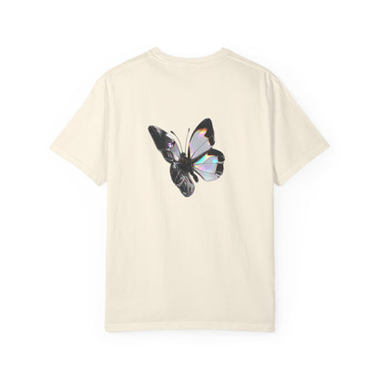 Butterfly Graphic T-Shirt — “Each Day Brings New Opportunities” Inspirational Tee