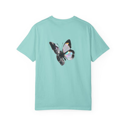 Butterfly Graphic T-Shirt — “Each Day Brings New Opportunities” Inspirational Tee